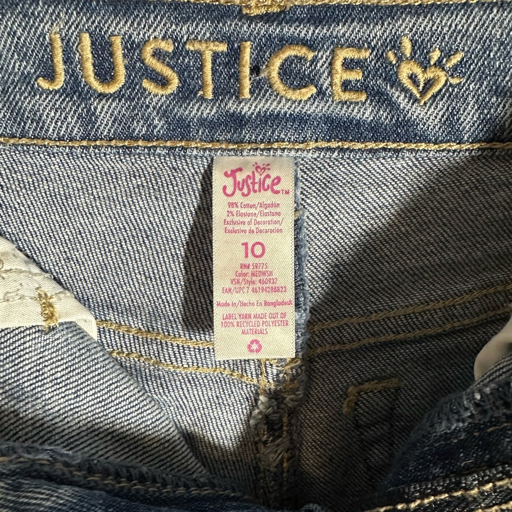 Justice Classic Blue Jeans for Girl.